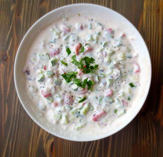 Tomato Onion Raita