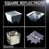 SQUARE REFLECTORS