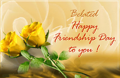 Happy belated friendship day