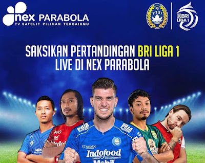 Nex Parabola Siarkan BRI Liga 1 2021/2022