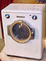 mesin cuci satu tabung, front loading