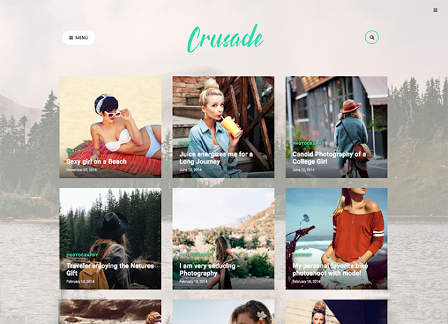 Crusade - latest version-Photography-Premium Blogger template Free Download.