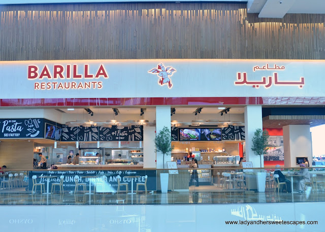 Barilla restaurant in DFC