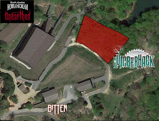 Map of where Lumberhack maze will be in 2015