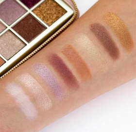 Best makeup for mature women: b-glowing Illuminate + Shine Palette swatches on Fashion and Cookies beauty blog, beauty blogger