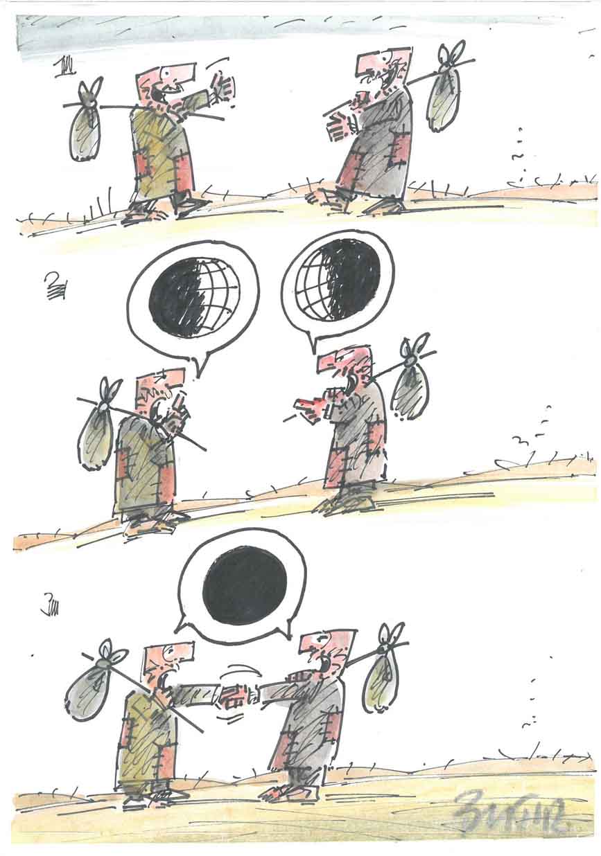 Egypt Cartoon .. Cartoon by Slobodan Butir - Croatia