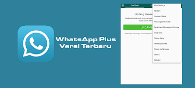 WhatsApp Plus MOD terbaru.