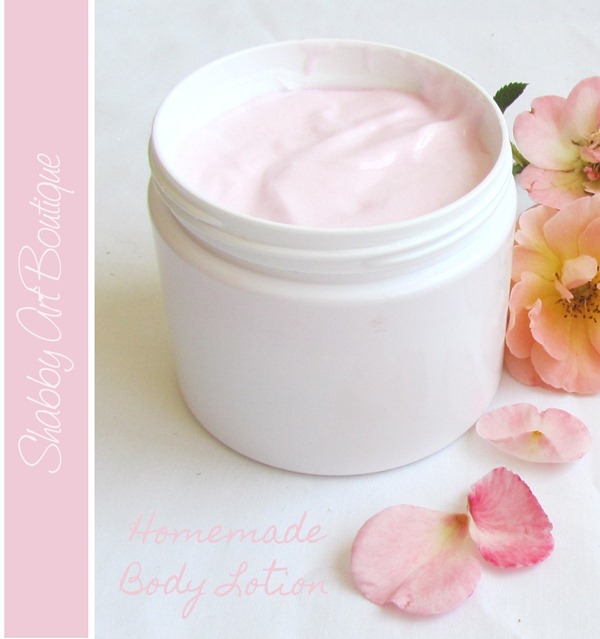 homemade body lotion 6