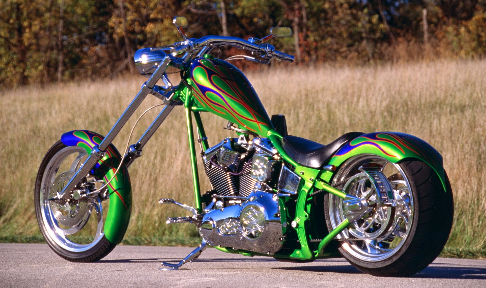 Kumpulan Foto Modifikasi Motor Harley Futuristik