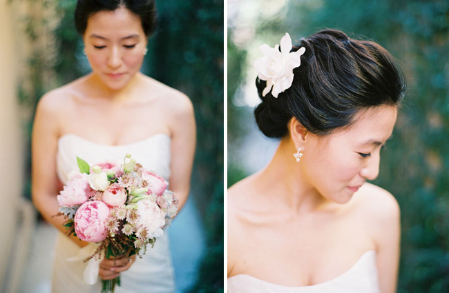 pink wedding bouquet