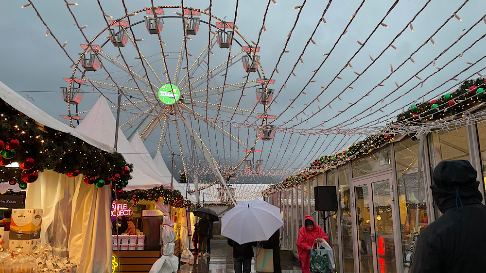 The Big Wheel at Bergen Christmas Market | Bergen, Norway