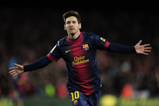 Lionel Messi Celebrates