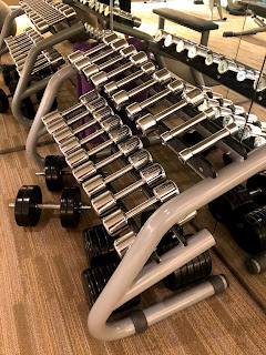 在酒店兩日一夜，時間漫長，在Gym 運動正好打發時間