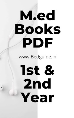 M.ED Books PDF Free Download 