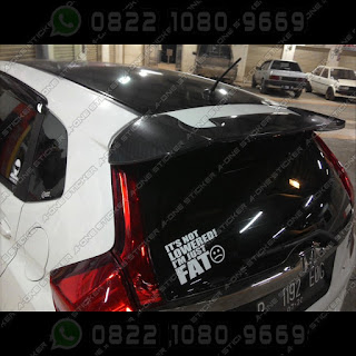 honda jazz rs 2015 modifikasi sticker