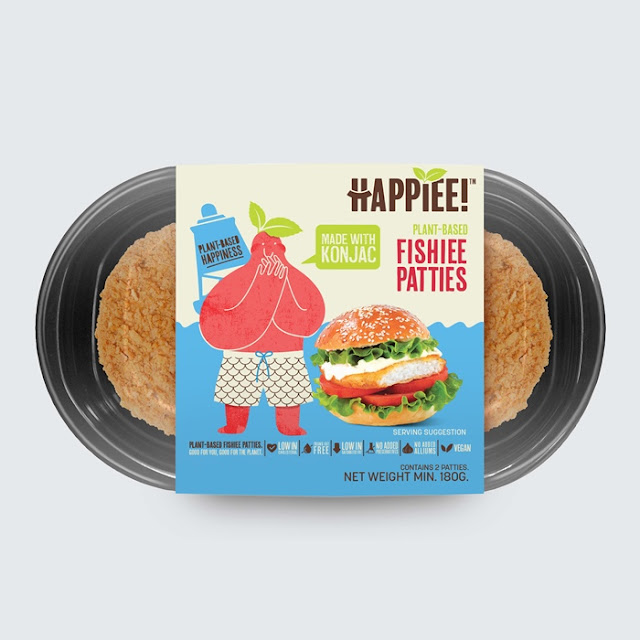 HAPPIEE!™ Plant-Based Food Is Now in Malaysia, HAPPIEE, Plant-Based Food in Malaysia, FISHIEE STICKS & FISHIEE PATTIES MADE WITH KONJAC, Food