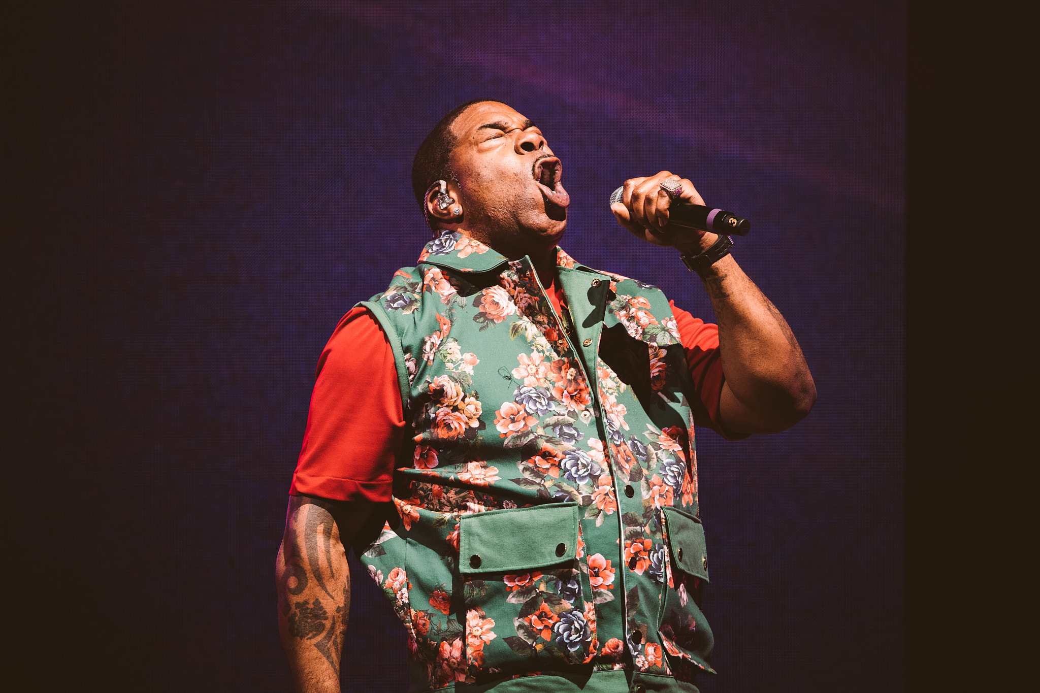 Busta Rhymes @ the Shoreline Amphitheater (Photo: Matt Pang)