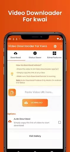 تحميل برنامج kwai - مبدع فيديو قصير عربي للاندرويد APK