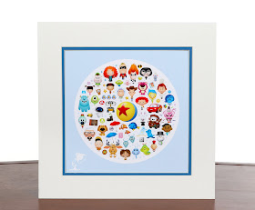 "World of Pixar" Print by Illustrator Jerrod Maruyama