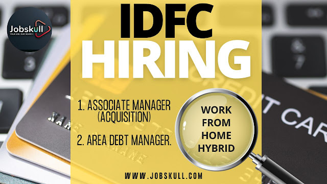 IDFC Work from Home Jobs