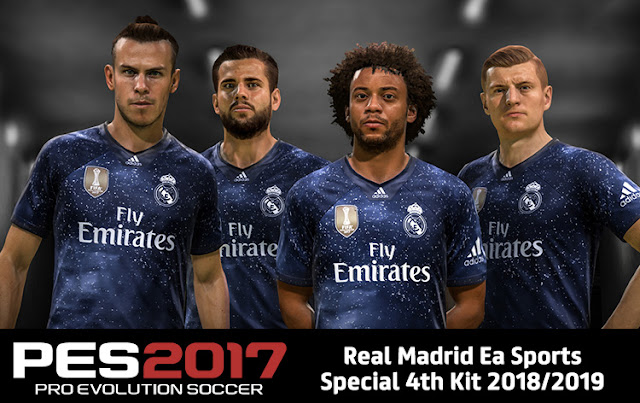 Pes 2017 Real Madrid Ea Sports Special 4th Kit 20182019
