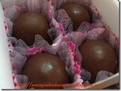 caixa 4 mini trufas