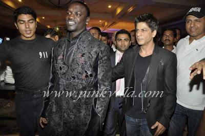SRK’s Akon bash –Photos
