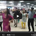 sunny Le0an Fever Goes To Employees Dance Performance At Office flash mop Capgemini Mumbai