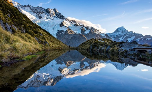 10 lokasi menarik di New Zealand.