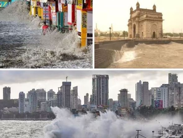 طاقتورسمندری طوفان بپرجوائے کچھ ہی دیر میں بھارتی ساحل سے ٹکرائے گا