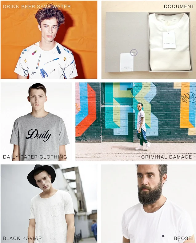 Men's T-shirt Brands