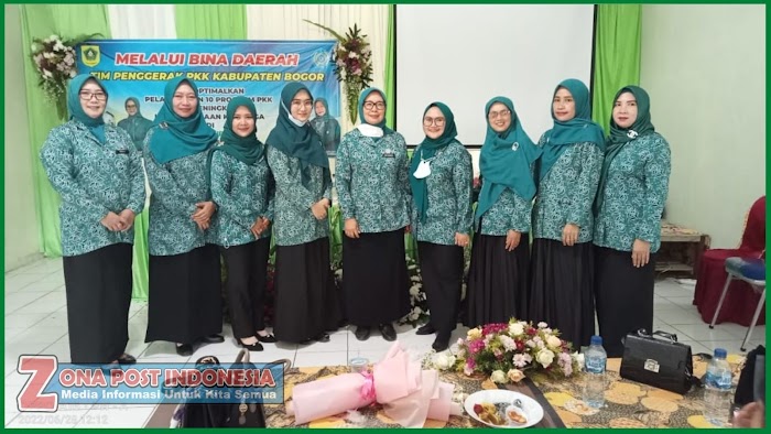 Tim Penggerak PKK Kabupaten Bogor, Lakukan Binda Di Desa Ciburayut