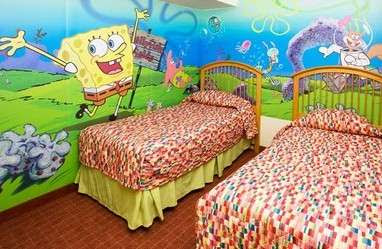 biasanya kamar dipakai untuk banyak aktivitas desain kamar tidur spongebob