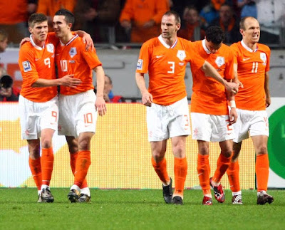Netherlands World Cup 2010 Football Players