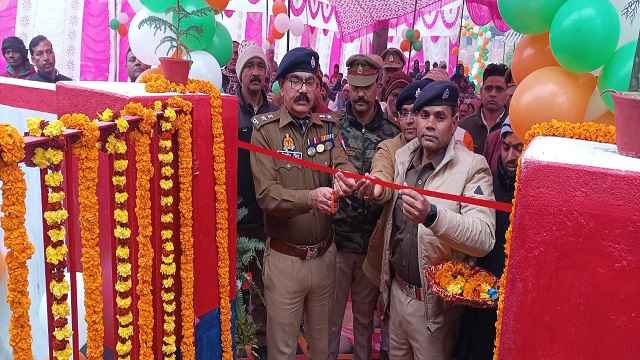 ghazipur-news-sp-inaugurated-makhdumpur-police-post