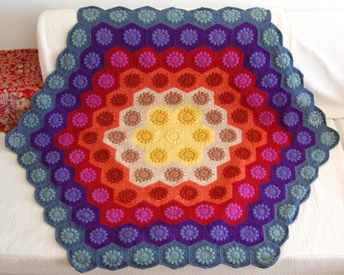 Galaxy Afghan - Free Pattern