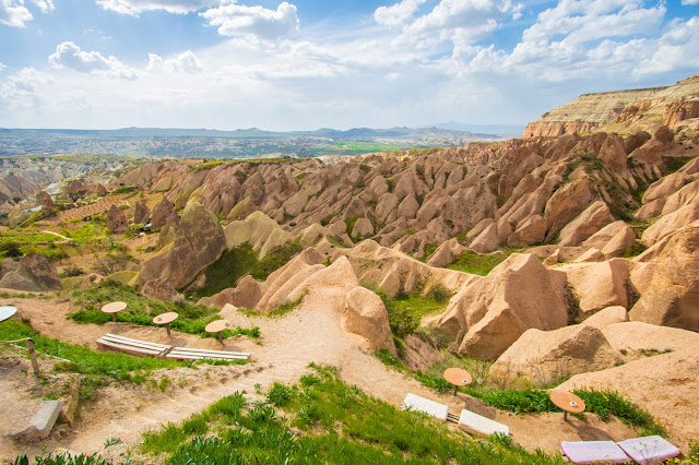 Kizilgukur seyir tepesi-Red/rose valley-Punto panoramico-Cappadocia