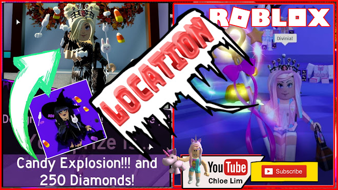 Roblox Royale High Halloween Event Gameplay! Flatline Homestore! Candy Explosion! All Candy Location!