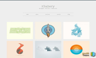 iGallery Blogger Template | Download Free iGallery Blogger Template