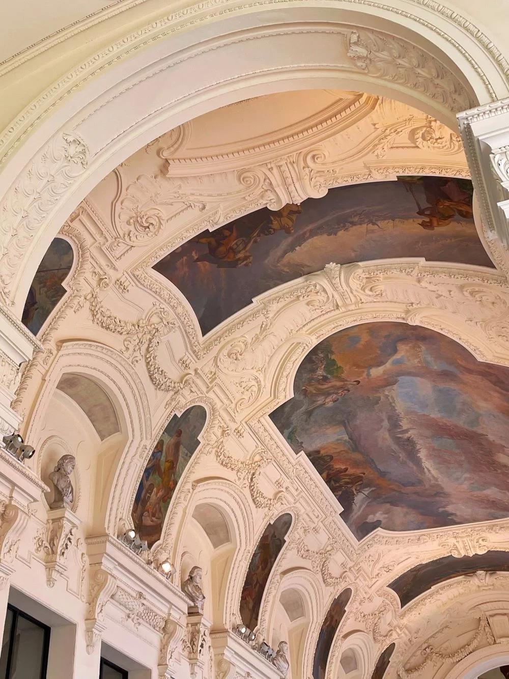 Ceiling at Petit Palais, Paris - lifestyle & travel blog