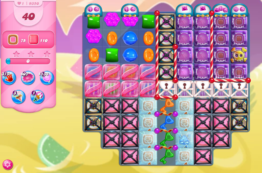 Candy Crush Saga level 9350