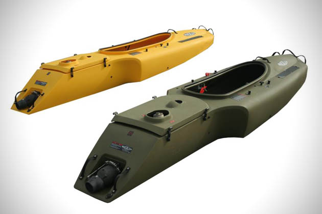 Q. DESIGNS: Mokai - Jet Propelled Kayak