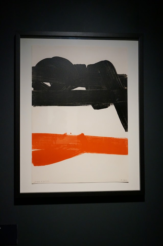 lithographie 27 Pierre Soulages 1969 