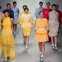 London Fashion Week kicks off with burst of Turkish colour