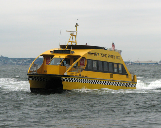 New York Water Taxi, Seen from Battery Park, New York