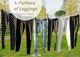 Creates Sew Slow: A Plethora of Leggings