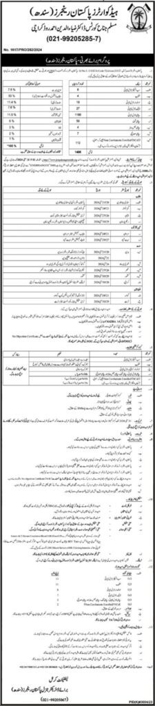  Pakistan Rangers Sindh Jobs 2024 Apply