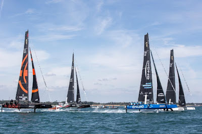 La flotte des GC32 attendue à Kiel.