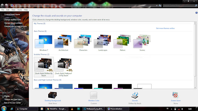 Theme Windows 7 Drifters By Bashkara Theme Windows 7 Drifters By Bashkara