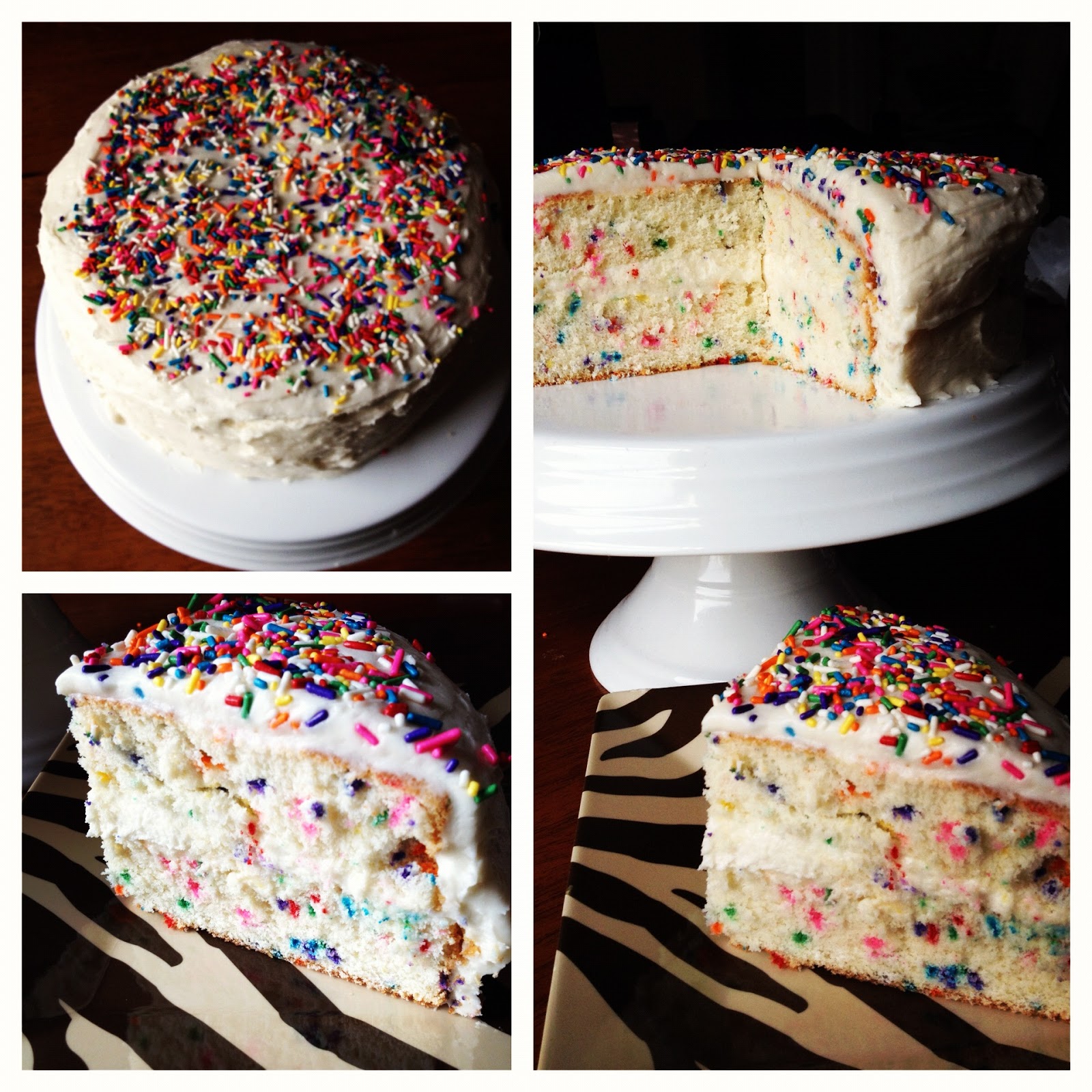 Funfetti Cake from Scratch